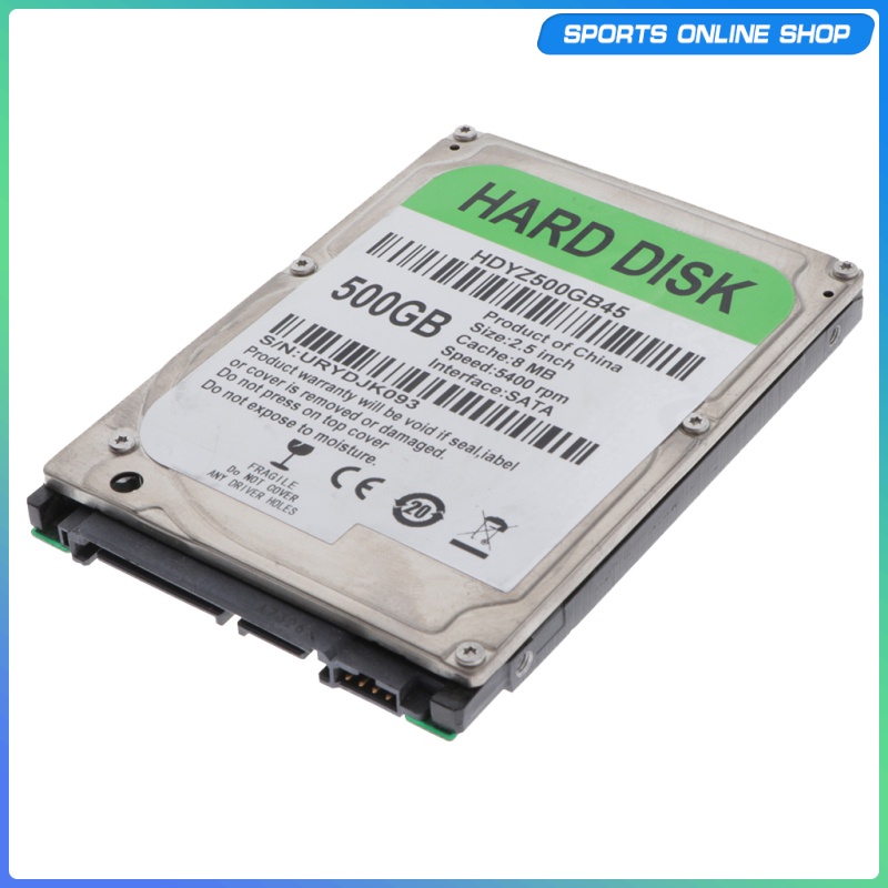 2.5\'\' 500GB Internal High Performance SATA Hard Disk Drive HDD