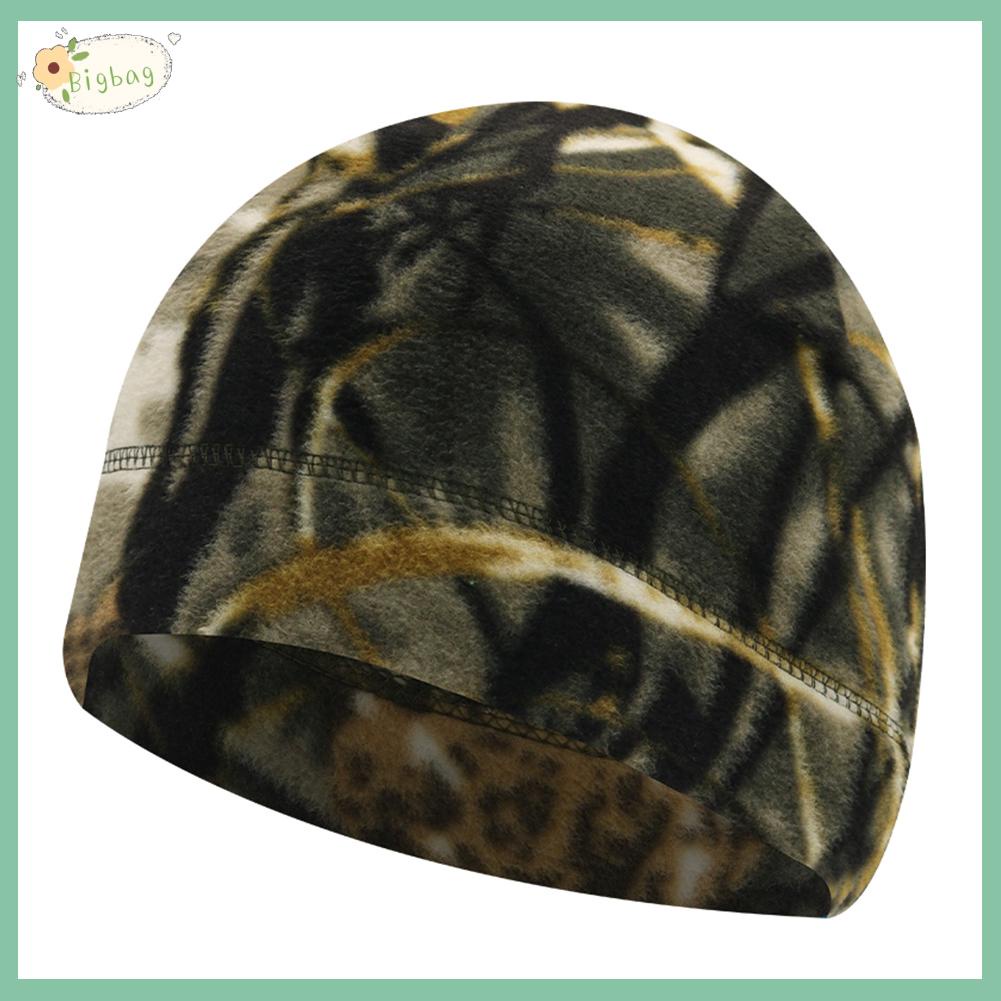 Mũ trùm đầu vải lông cừu chống gió giữ ấm mùa đông thời trang thể thao ngoài trời dành cho cả nam và nữ