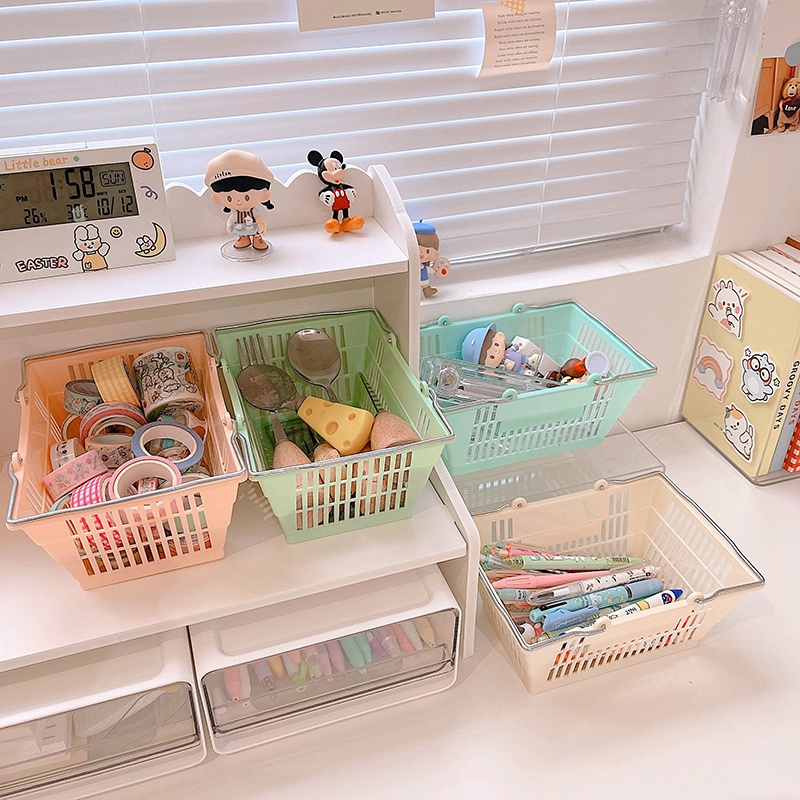 Giỏ Nhựa Đựng Đồ Đa Dụng Cho Gia Đình