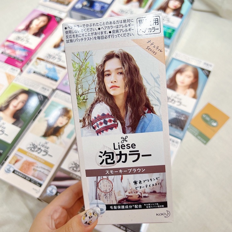 Bọt nhuộm tóc Liese Kao - Hàng nội địa Nhật