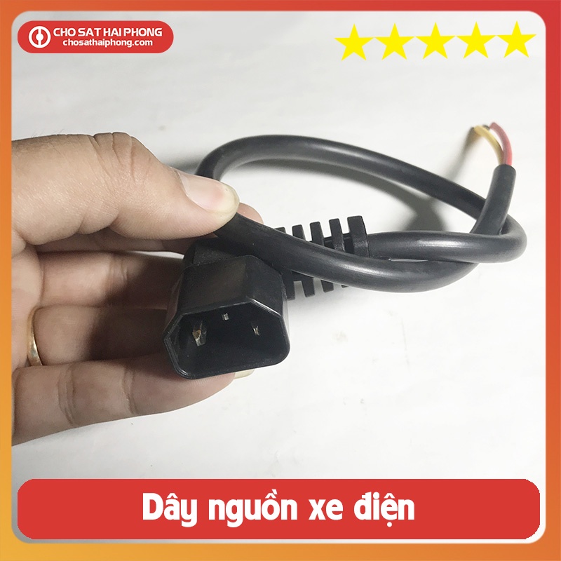 Dây nguồn sạc xe đạp điện - Chợ Sắt Hải Phòng Online