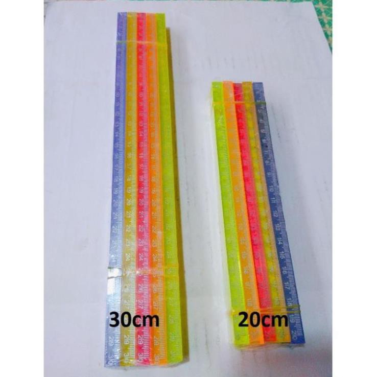 Thước Kẻ Vuông Đặc Khối Thước Đá Cứng,Thước Kẻ Giá Rẻ Kích Thước 20cm,30cm