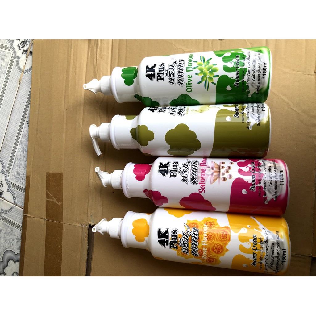 sữa tắm 4k plus chai lớn 1150ml hương thơm ngọt ngào ( 1 chai ) | BigBuy360 - bigbuy360.vn
