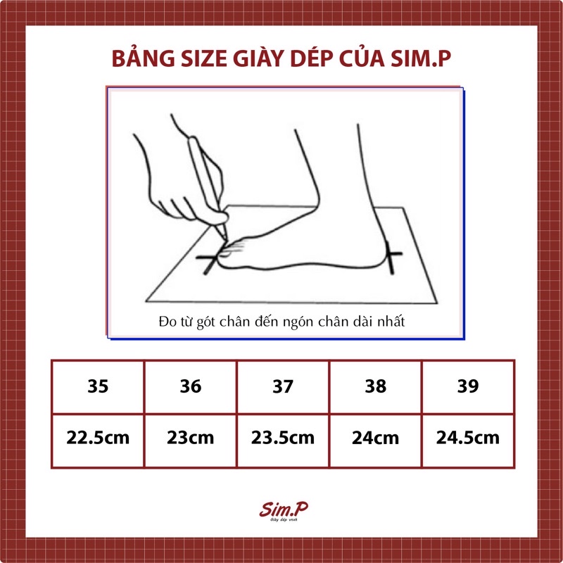 Guốc nữ SimP mũi giày mới lạ gót dẹp 5-7cm - XIXI