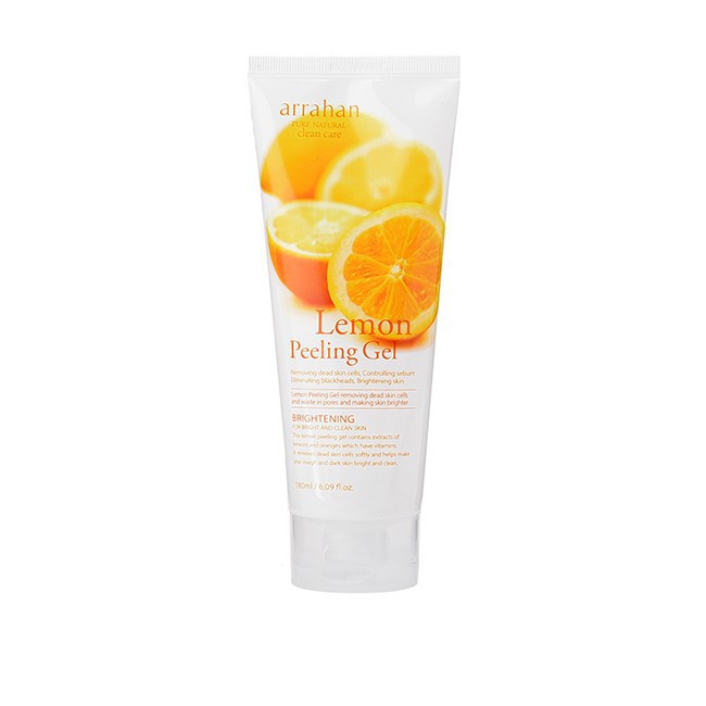 [Nk Hàn Quốc] Tẩy tế bào chết Arrahan Lemon Peeling Gel hương chanh 180ml