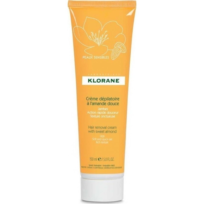Kem tẩy lông an toàn dưỡng ẩm Hạnh Nhân Klorane Creme Depilatoire 150ml Pháp | BigBuy360 - bigbuy360.vn