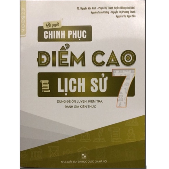 Sách - Bí quyết chinh phục Điểm cao Lịch Sử 7