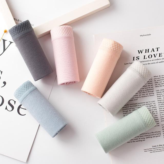 [Mã WASTDEP giảm 5K đơn bất kì] [ĐC MUA 10] Quần lót cotton viền họa tiết siêu êm thoáng | BigBuy360 - bigbuy360.vn