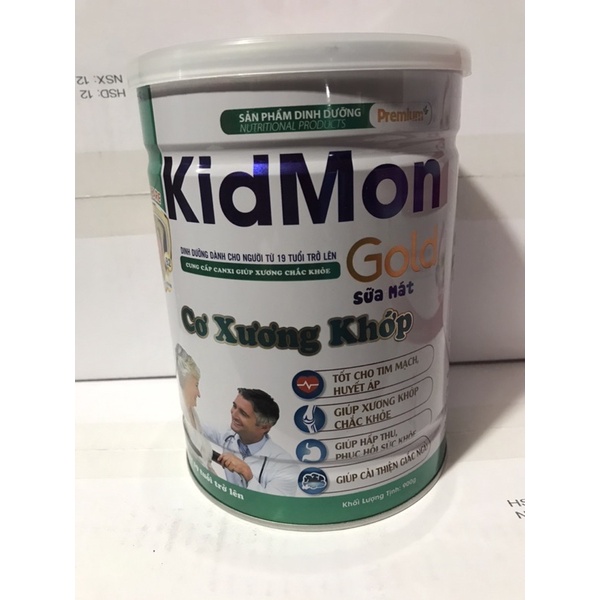 Sữa bột can xi nano ,Cơ-Xương-Khớp- Sữa mát Kidmon dành cho người từ 19 tuổi trở lên