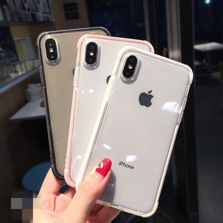 Ốp Điện Thoại Đính Đá Lấp Lánh Chống Rơi Cho Iphone 12 11 Pro Xs Max Xr
