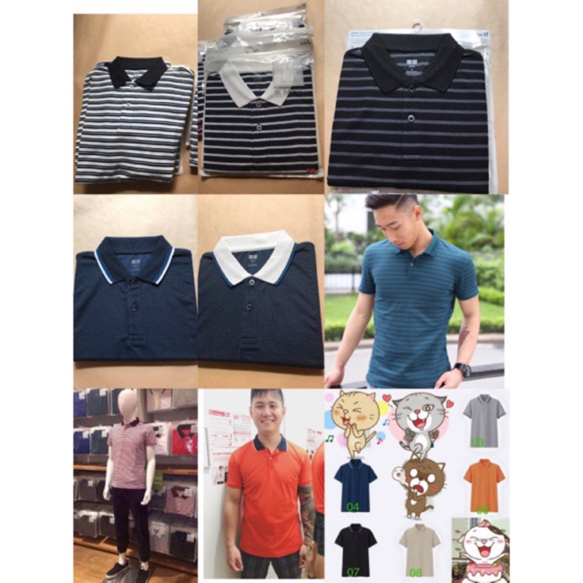 Uniqlo aut new áo polo slim fit