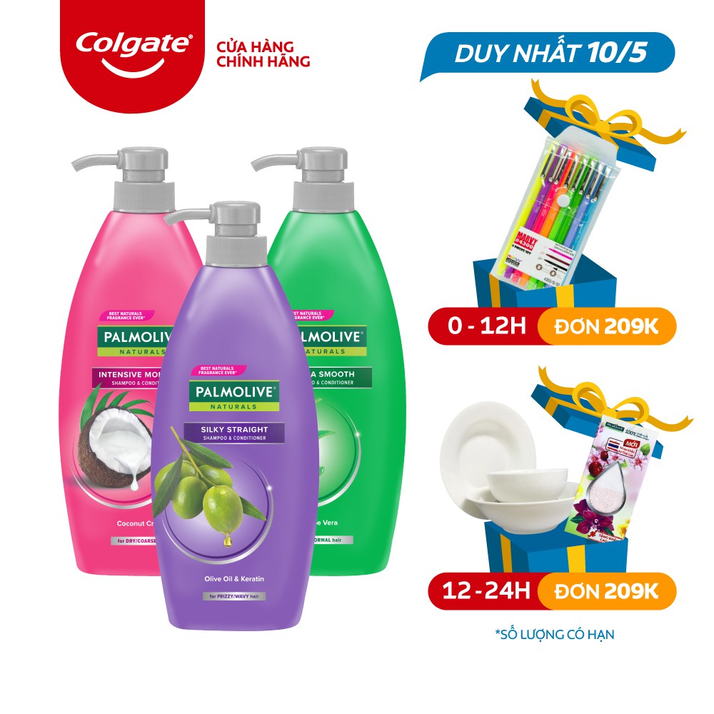 Dầu gội xả 2in1 Palmolive thiên nhiên 600ml | WebRaoVat - webraovat.net.vn