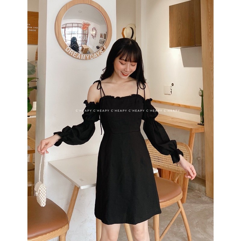 Đầm trễ vai Lisa | BigBuy360 - bigbuy360.vn