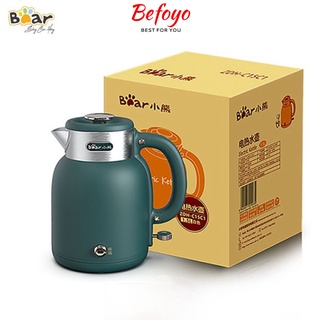Ấm đun nước siêu tốc dung tích 1.5 lít bear zdh-c15c1 - bảo hành 12 tháng - befoyo