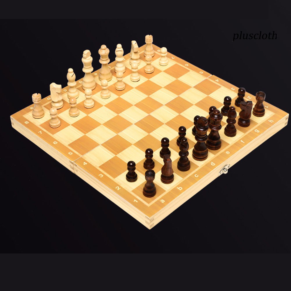 Bộ bàn cờ vua gỗ có nam châm cho trẻ em và người lớn