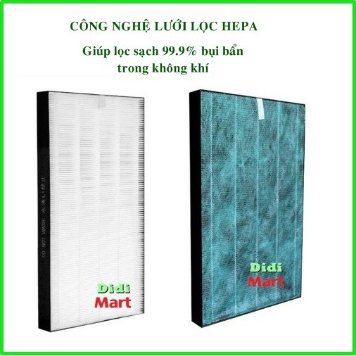 [Loại 1] Màng lọc Hepa FZ -W65HF - Màng lọc không khí Sharp: SHARP KC-W65,Y65,Z65 , 650y3 ....KC-C100