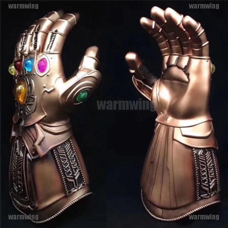 Mô Hình Găng Tay Vô Cực Gắn 6 Viên Đá Của Nhân Vật Thanos Trong Avengers Infinity War (Chất Liệu Cao Su Latex)