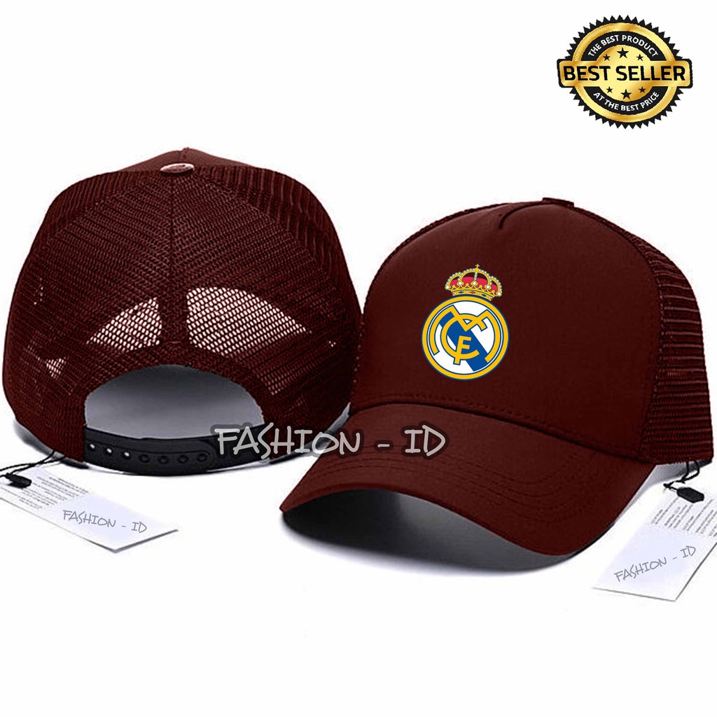 Mũ Lưỡi Trai Real Madrid Nets Trucker Cho Nam Và Nữ