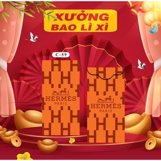 Bao lì xì thương hiệu cao cấp được chọn mẫu