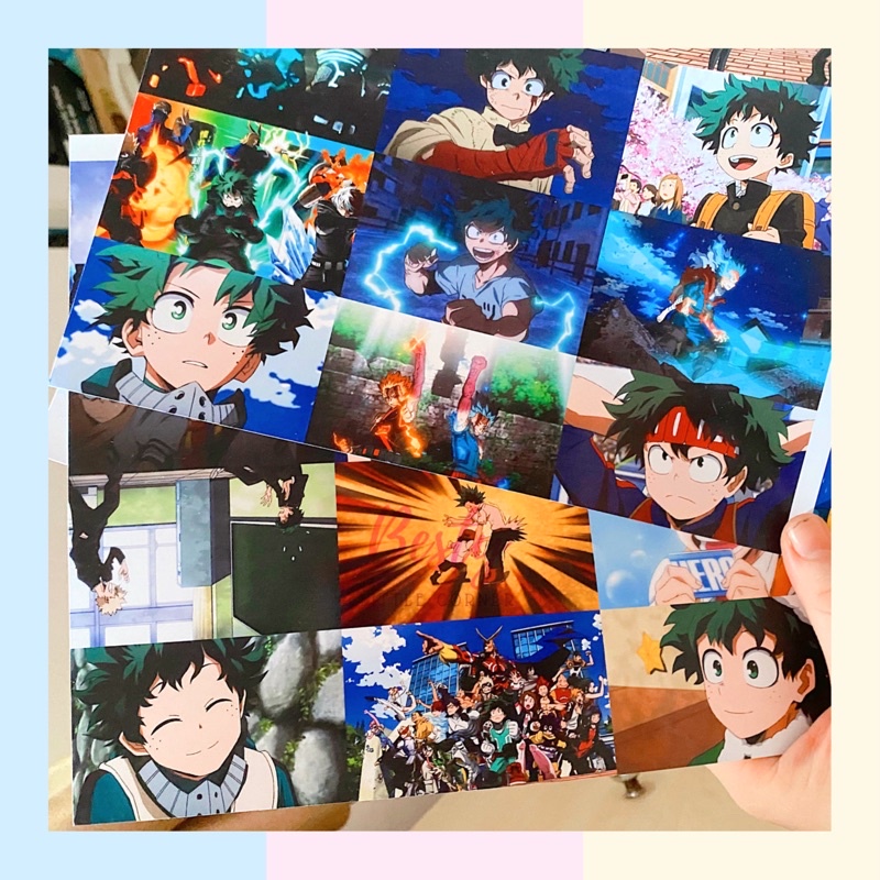 In Sticker theo yêu cầu - Sticker Anime in theo yêu cầu - In ảnh sticker theo cầu A4 A5 - My Hero Academia