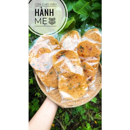 cơm cháy mắm hành