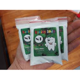 Bột tẩy trắng răng baking soda bạc hà