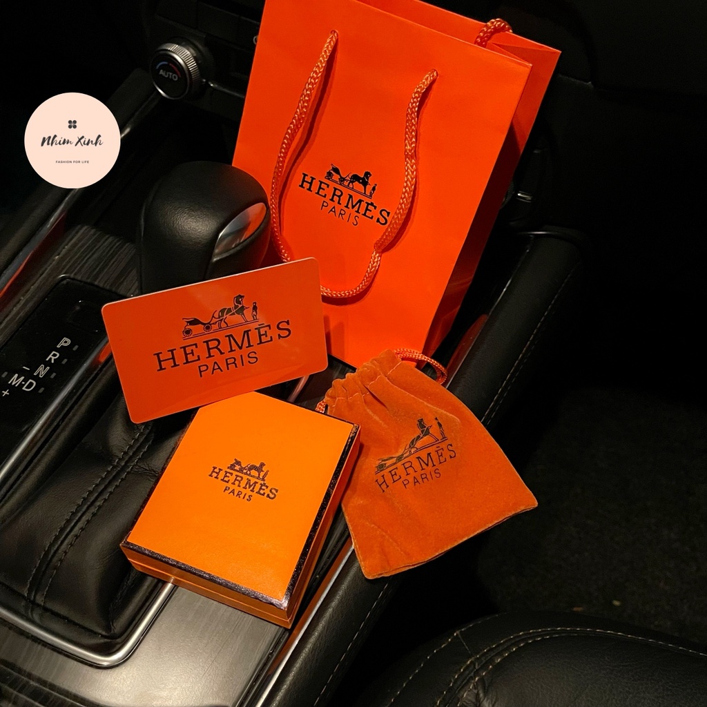 Set Vòng cổ, Khuyên Tai, Vòng Tay Thiết Kế Mặt Chữ H💎Titan Cao Cấp Mạ Vàng Sang Trọng💎Không Han Gỉ, Không Bạc Màu