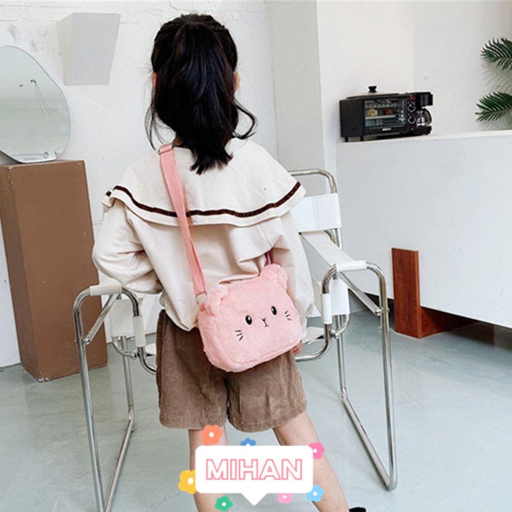 Túi Đeo Vai MIHAN1 Hình Mèo Hoạt Hình Đáng Yêu