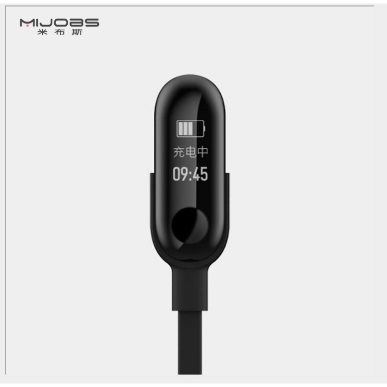 Mijobs Miếng Dán Miband 3 Chính Hãng / Cáp sạc dây sạc cho Miband 3 / Miband 2