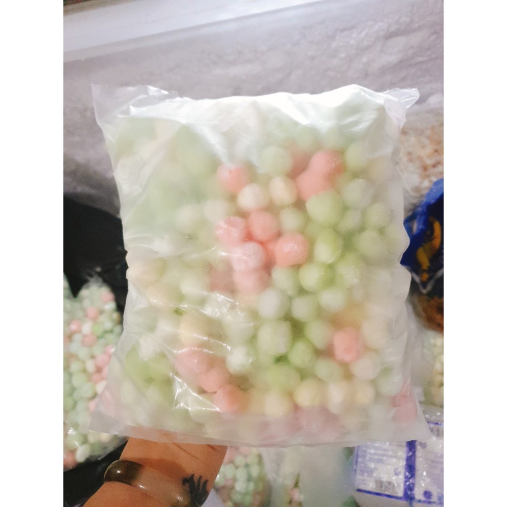 Trân Châu Nhân Dừa Ngũ Sắc - Dùng Cho Nấu Chè - Nhà Làm Túi 1kg