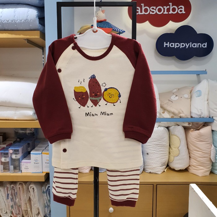 Bộ thun bé trai bé gái Happyland. Link 2