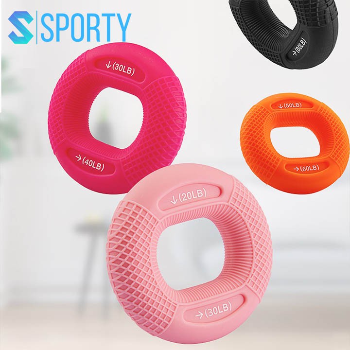 Bóp tập cơ tay vòng tròn YGW28 có thể điều chỉnh tay cầm 20-80LB SPORTY