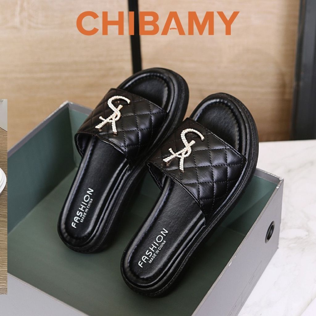 Dép quai ngang nữ YS siêu nhẹ cao 3cm