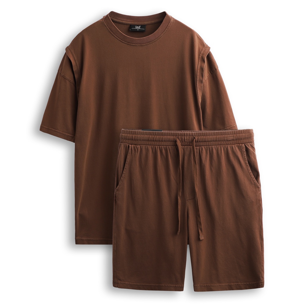 Set Bộ Nam INF Essential Wash C2 , Chất Thun Cotton Co Giãn , SB000891,SOMEHOW