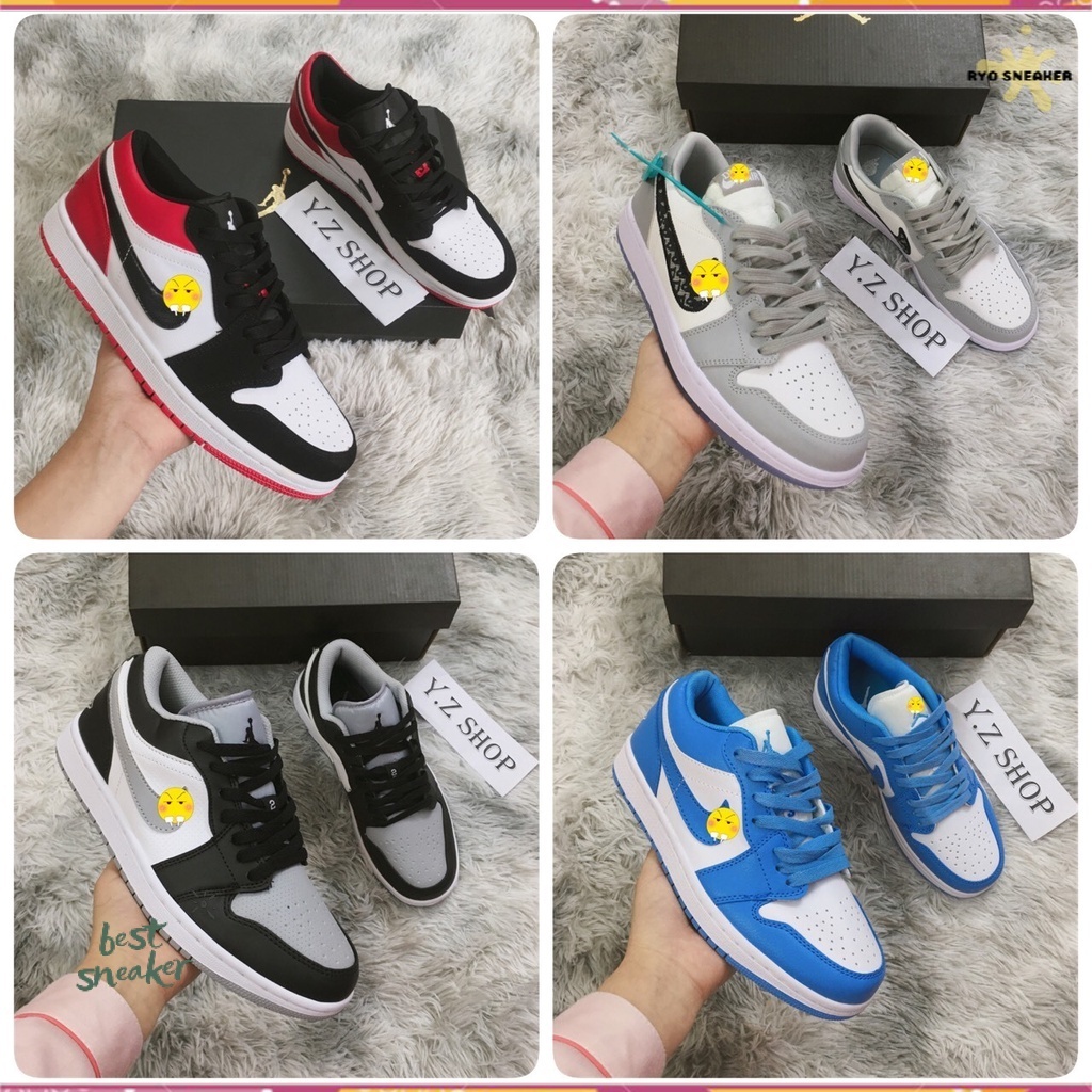 Giày Sneaker 🚚FREESHIP🚚 Giày Thể Thao JD Cổ Thấp 4 Màu Hot Nam Nữ