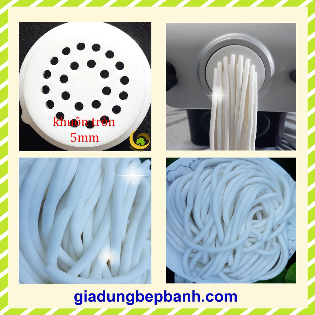 Khuôn bánh canh bột lọc size lớn, bánh lọt, bánh tầm bì 5mm và 6mm