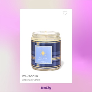 [ORD BILL BBW] Nến thơm BBW single wick