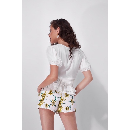 Áo hoa cutout lưng | BigBuy360 - bigbuy360.vn