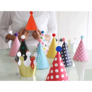 Set mũ giấy party, mũ sinh nhật