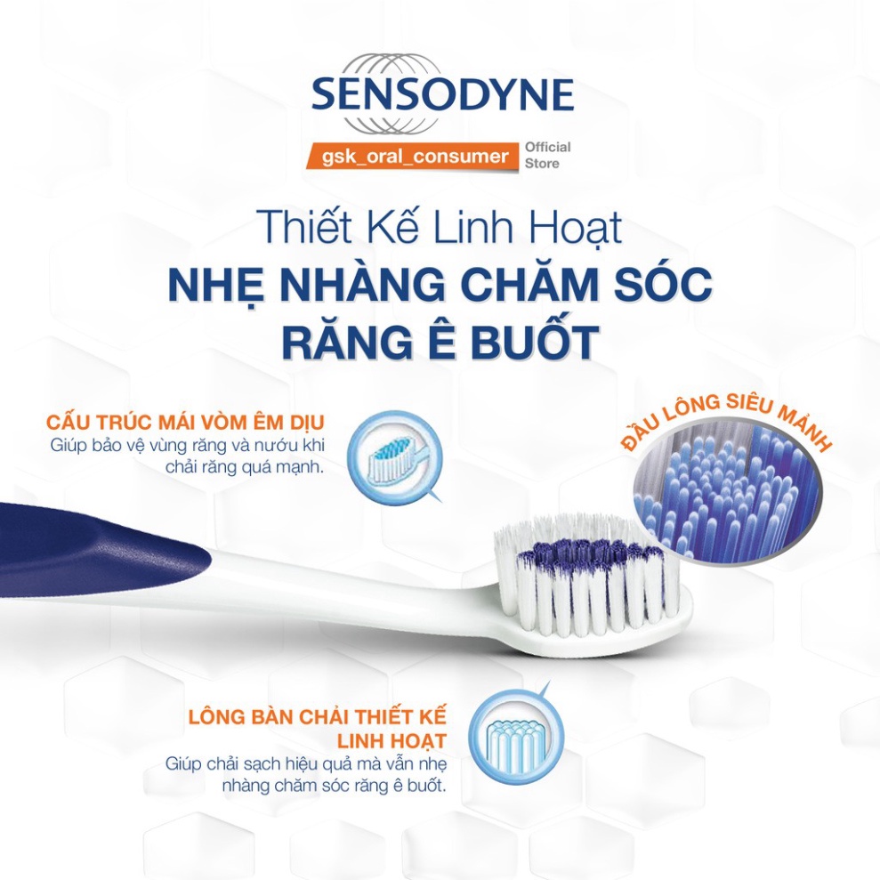 Bàn chải đánh răng Sensodyne Repair &amp; Protect Extra Soft