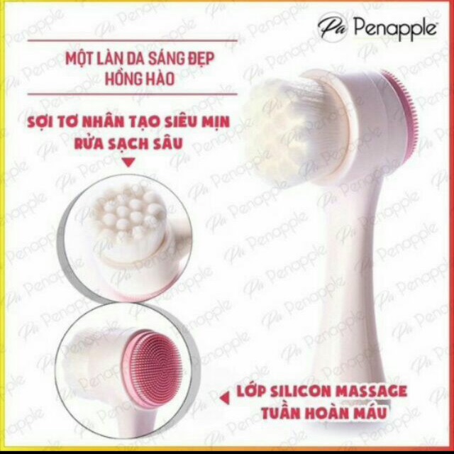 CỌ RỬA MẶT MASSAGE 3D