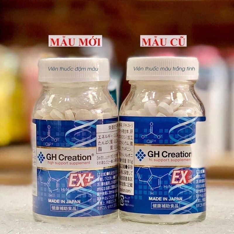 Viên uống tăng chiều cao GH Creation EX+ 270 viên Nhật Bản