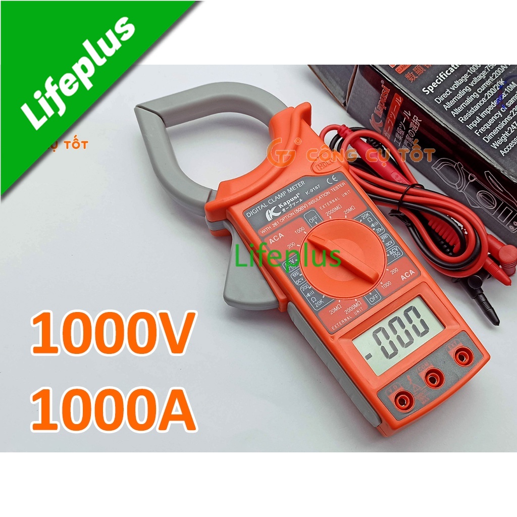 Ampe kìm vạn năng 3 lỗ dân dụng Kapusi