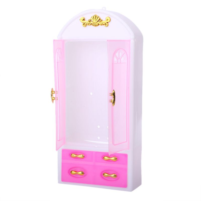 Mô Hình Tủ Quần Áo Mini Dùng Trang Trí Nhà Búp Bê Độc Đáo