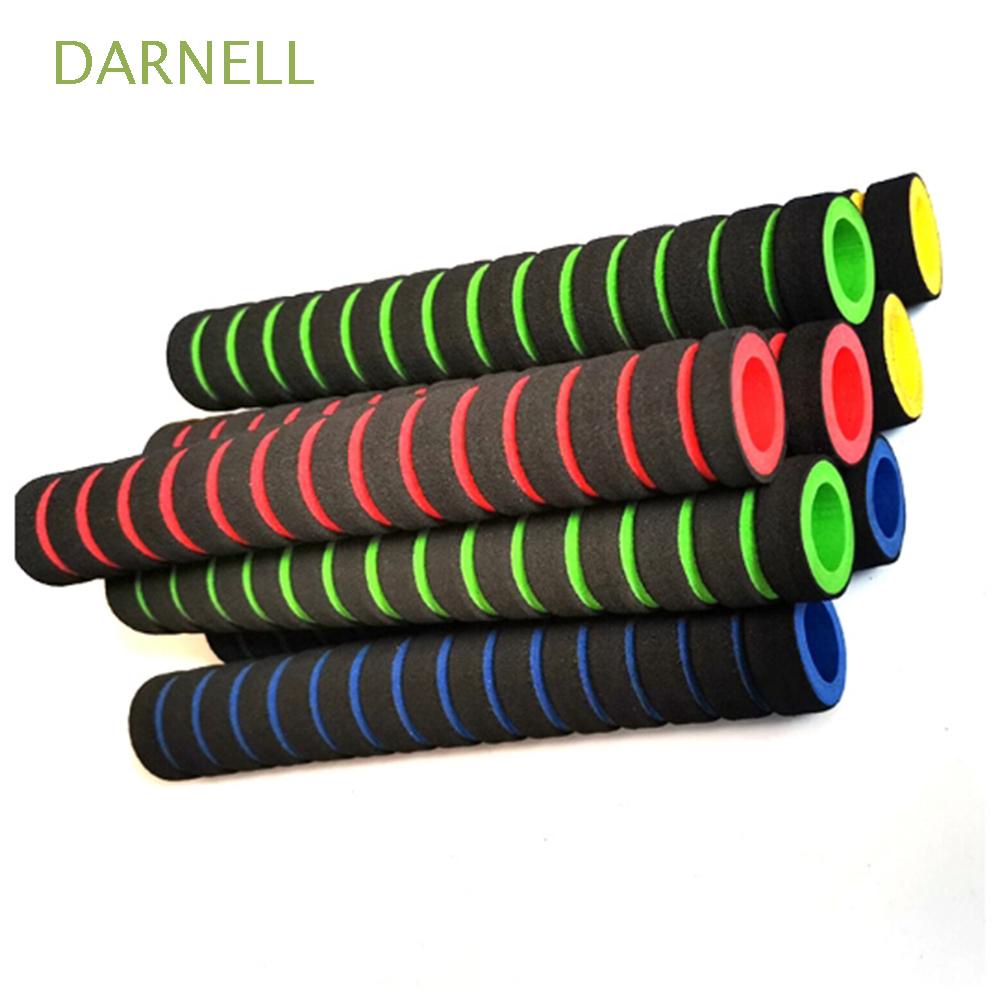 1 Cặp vỏ bọc tay lái xe đạp/xe máy bằng xốp mềm siêu nhẹ dài 22cm chống trượt nhiều màu