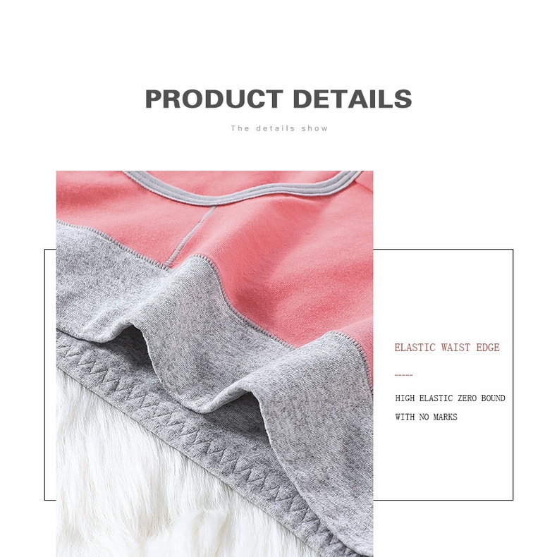 Plus Quần Lót Cotton Màu Đen Lưng Cao Nâng Hông Quyến Rũ Cho Nữ