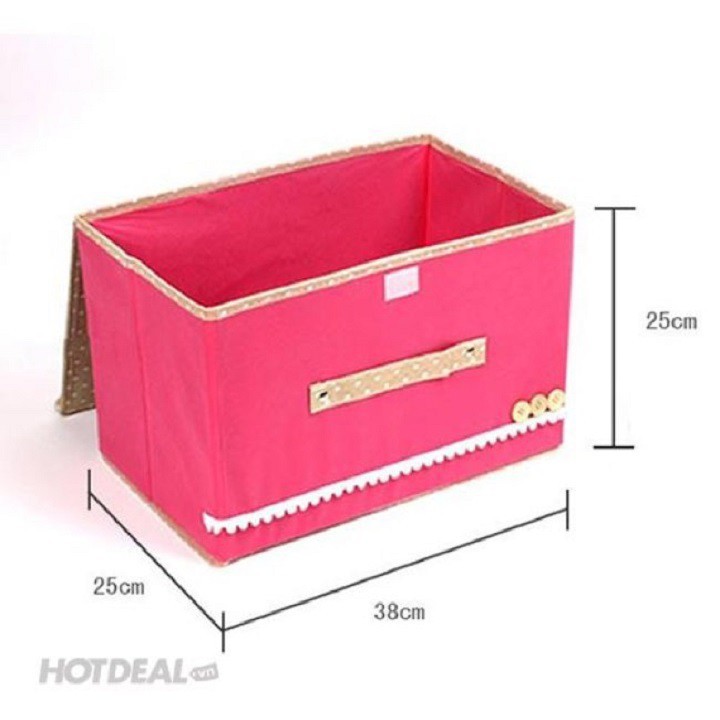Hộp Vải Đựng Đồ Gấp Gọn