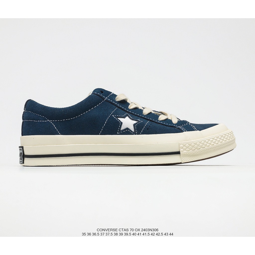 GIÀY SNEAKER MÃ SẢN PHẨM_Converse One Star 74 OX Suede NHIỀU MÀU PHONG CÁCH FULLBOX + FREESHIP