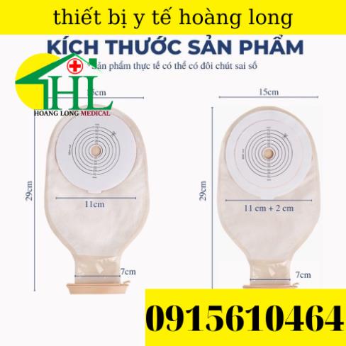 (siêu rẻ)Combo 10 túi hậu môn nhân tạo Kiwi