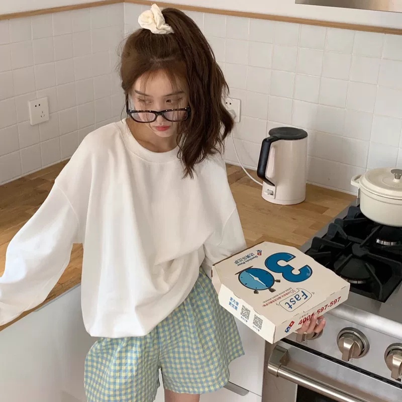 Quần Short Hoa Ống Rộng Lưng Cao Thời Trang Hàn Quốc Cho Nữ